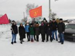 Комсомольцы Мошковского района провели автопробег в честь годовщины со дня рождения Иосифа Сталина